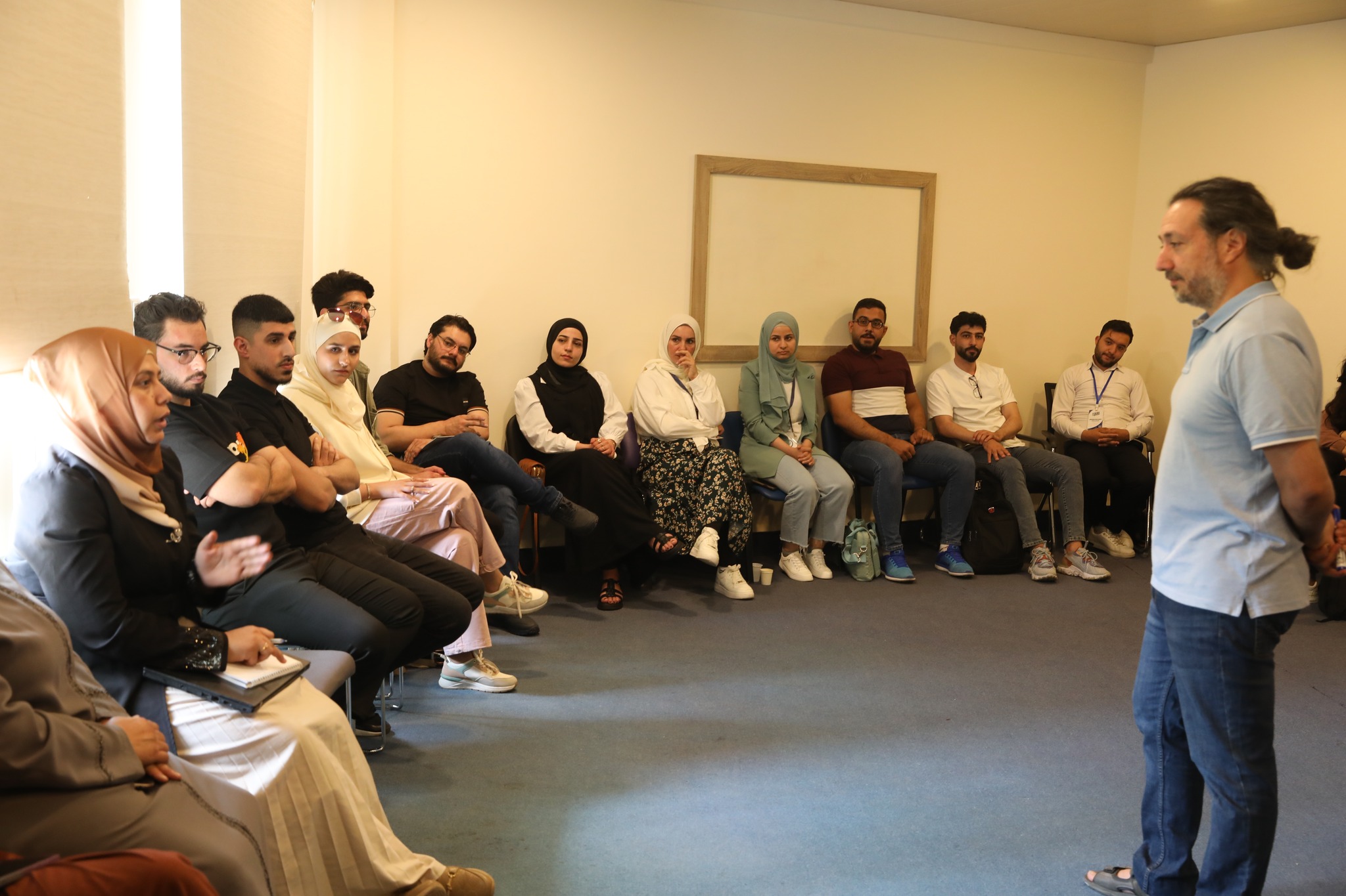 لقاء المبادرات الشبابية ضمن مشروع "تعزيز قيادة اللاجئين"