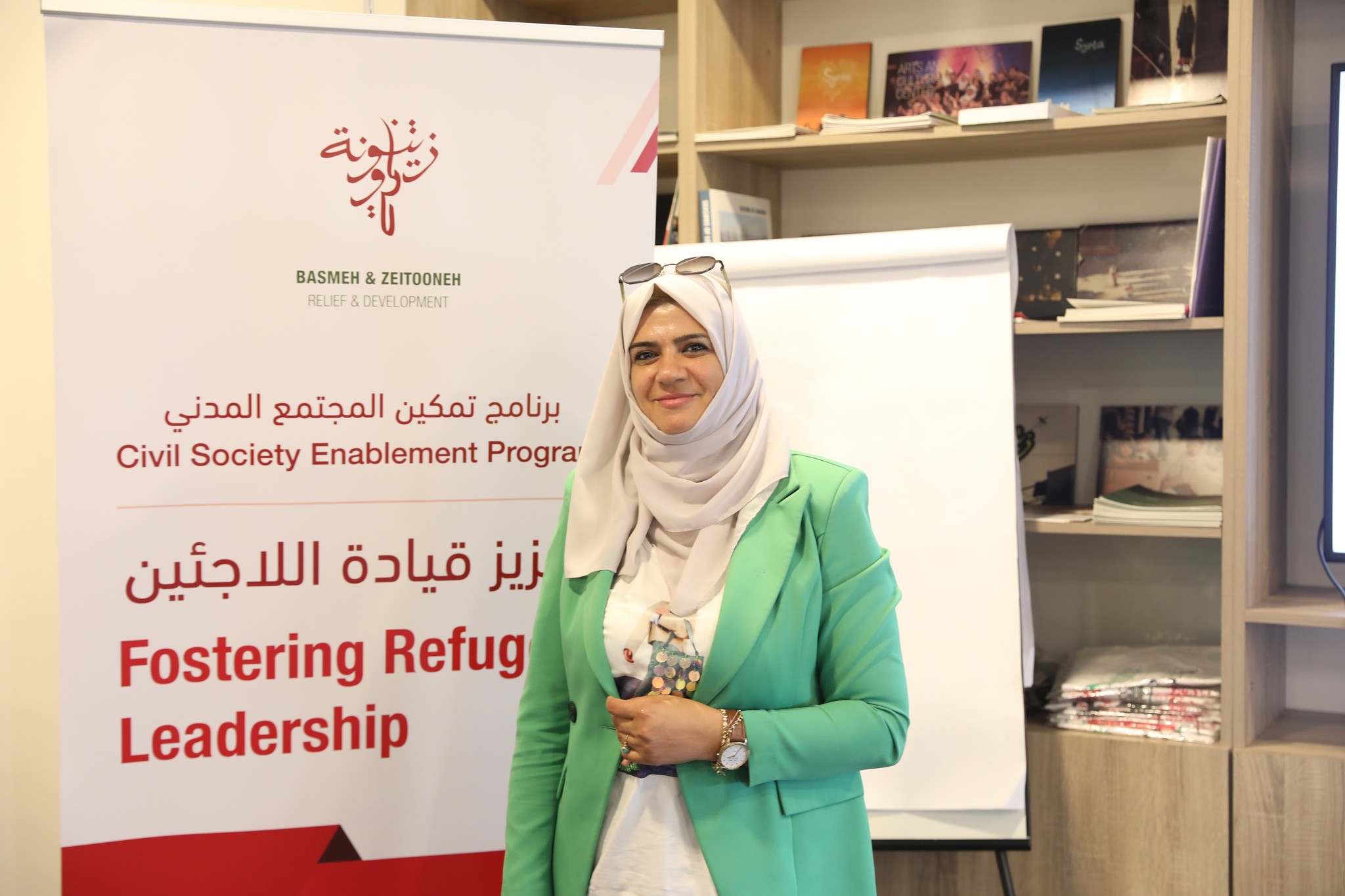 لقاء المبادرات الشبابية ضمن مشروع "تعزيز قيادة اللاجئين"