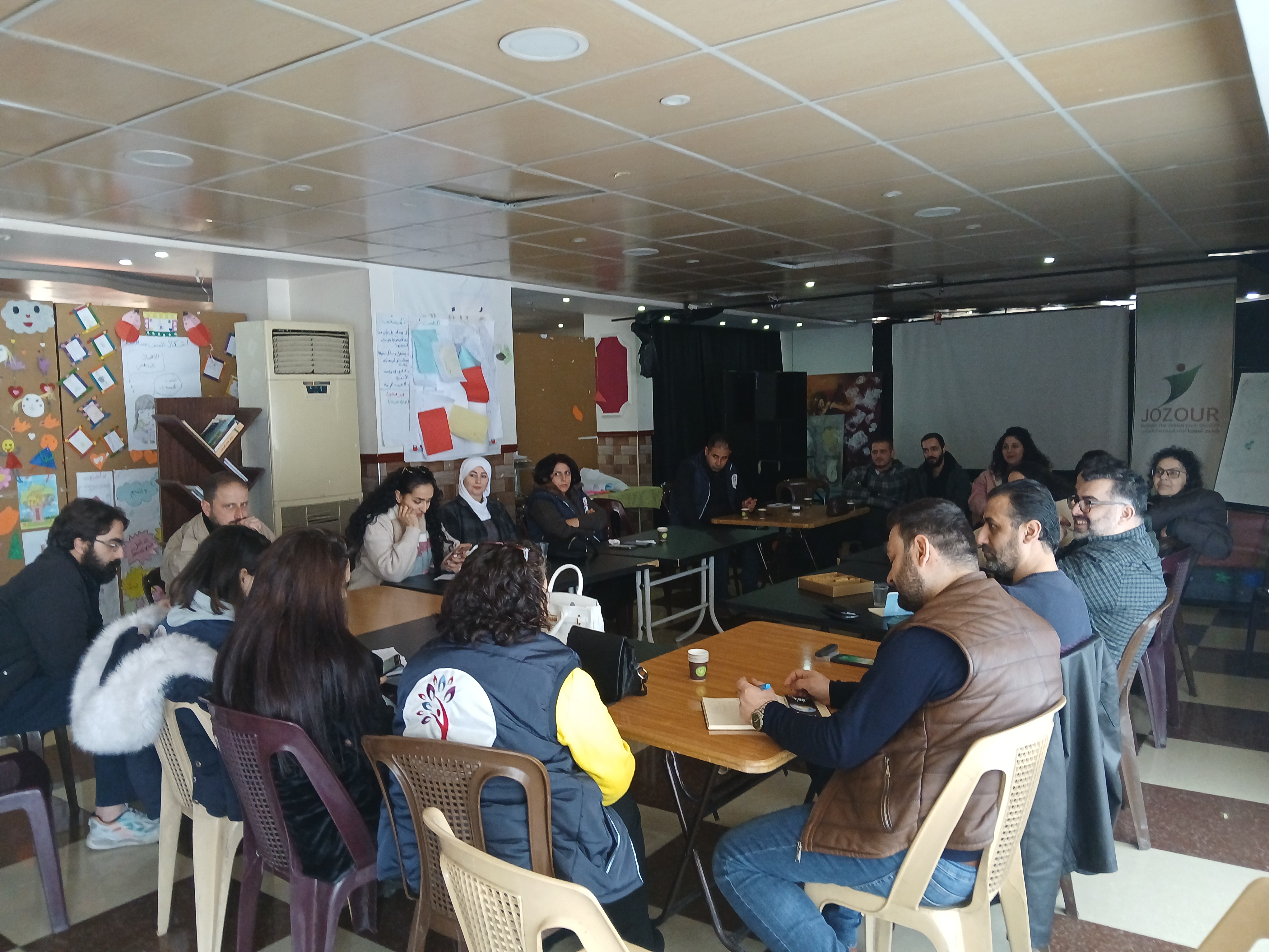 حوارات مع المجتمع المدني و المحلي