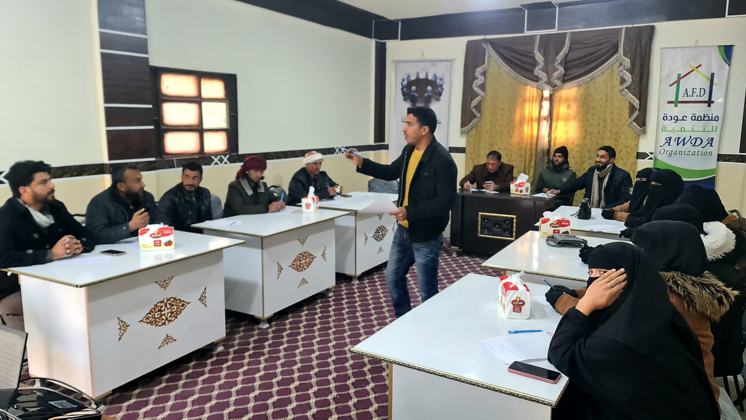 جلسات الحوار مع الشباب - منظمة عودة